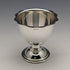British vintage silver plate egg stand & napkin ring & spoon set boxed